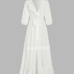 Boho Long Flowy Maxi Dress